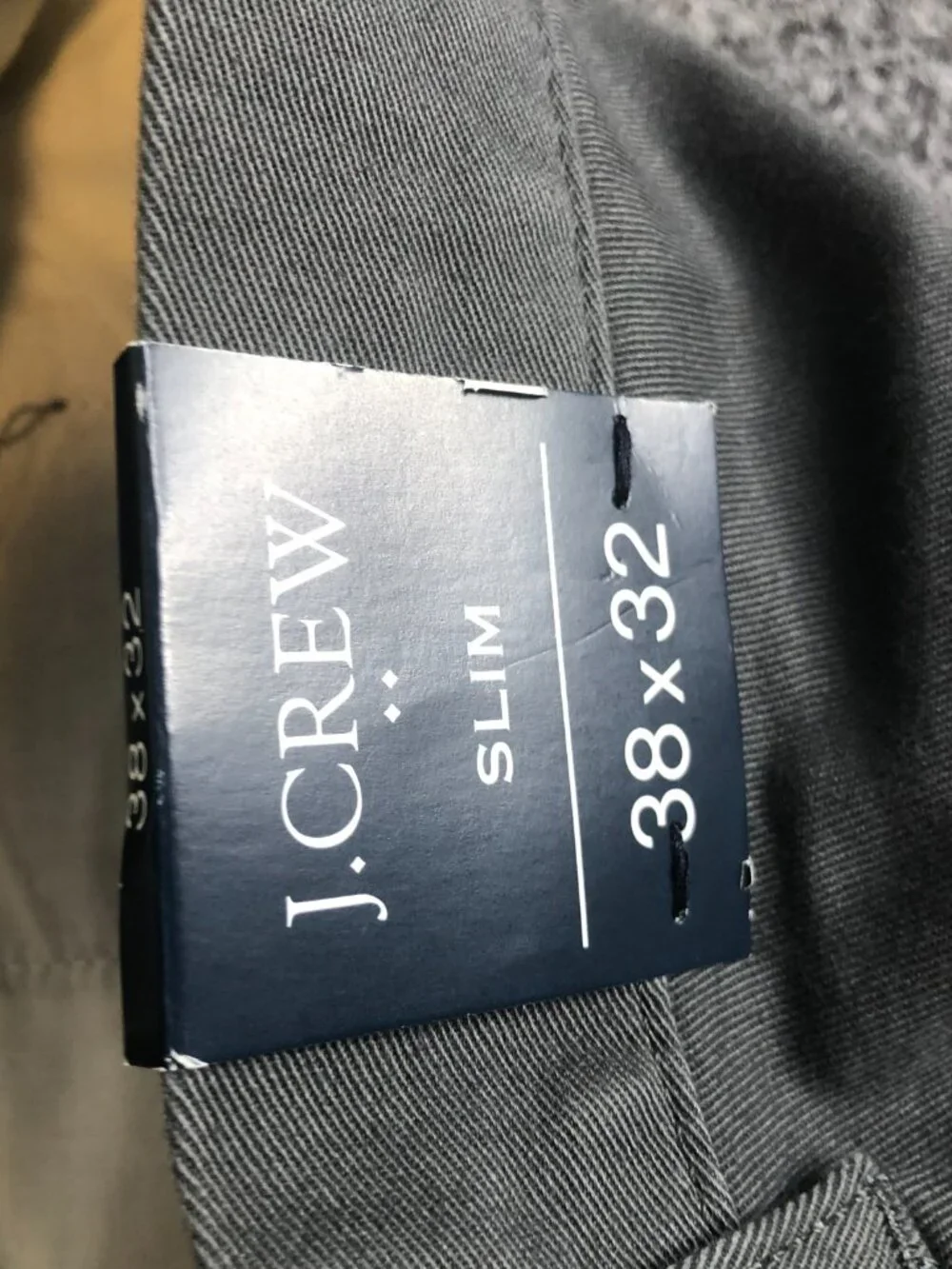 J. Crew Pants Mens 38x32 Straight Slim Comfort Stretch Casual Flex Cotton
